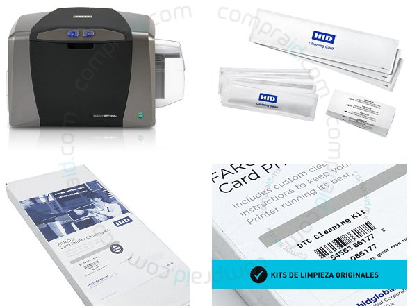 Kit de limpieza para la impresora dtc1250e
