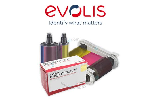 Cintas evolis para impresión de gafetes empresariales