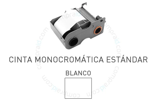 cinta 45106 blanco estándar para impresión de texto y gráficos