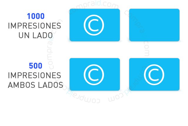 La cinta 45106 rinde 1000 impresiones un lado y 500 ambos lados