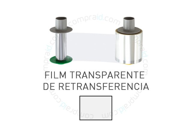 Film transparente 84053 para impresoras de retransferencia hdp5000