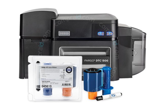 Cintas de color para impresoras de tarjetas fargo DTC1500