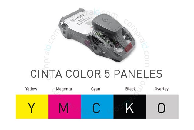 Cinta 800300-550la color para impresión de gafetes para empresas